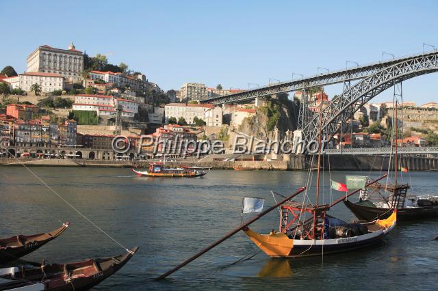 portugal porto 02.JPG - Port et pont D. Luis IPorto, Portugal